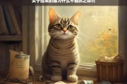 关于捡来的猫为什么不能养之探讨，关于捡来的猫不能养的原因探讨