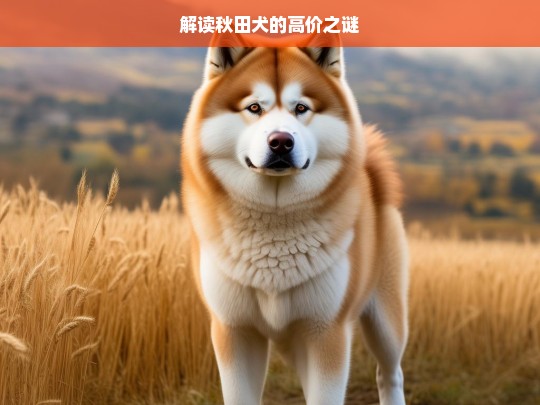 解读秋田犬的高价之谜