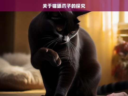 关于猫舔爪子的探究