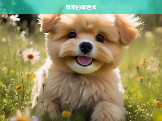 可爱的泰迪犬