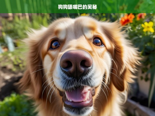 狗狗舔嘴巴的奥秘