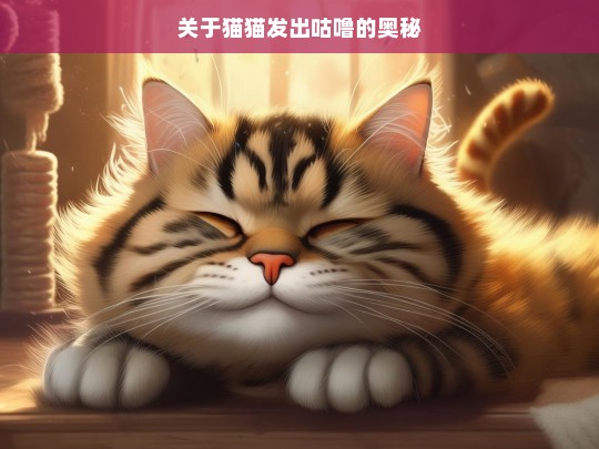 关于猫猫发出咕噜的奥秘