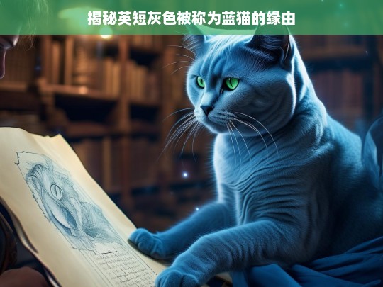 揭秘英短灰色被称为蓝猫的缘由