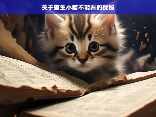 关于猫生小猫不能看的探秘