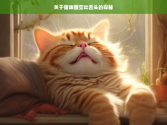 关于猫咪睡觉吐舌头的探秘