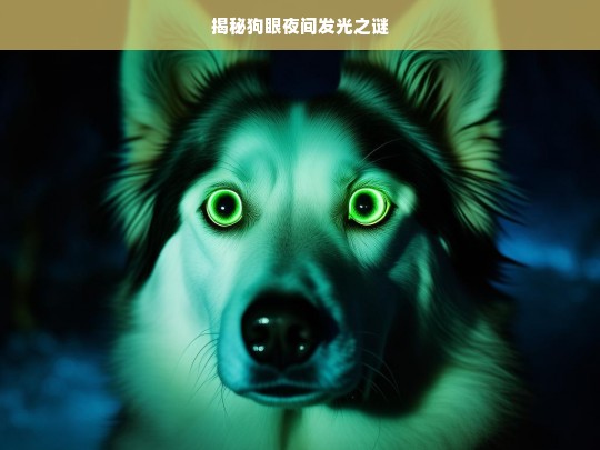 揭秘狗眼夜间发光之谜