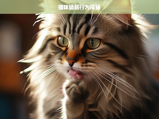 猫咪舔舐行为探秘