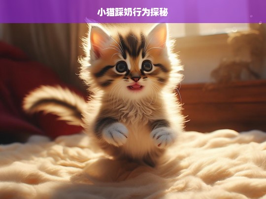 小猫踩奶行为探秘