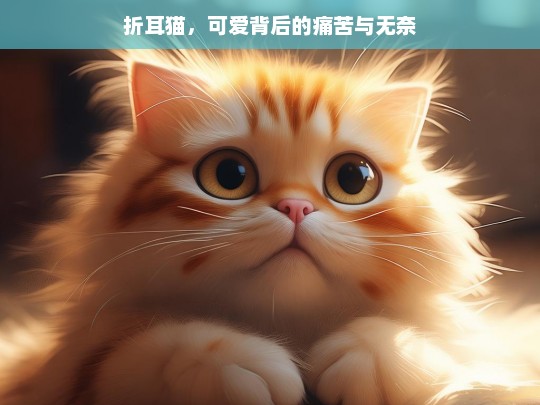 折耳猫，可爱背后的痛苦与无奈