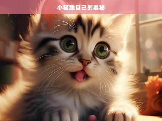 小猫舔自己的奥秘