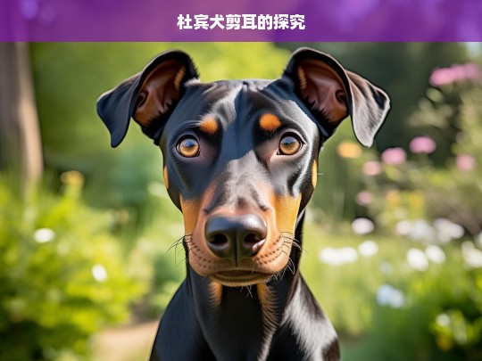 杜宾犬剪耳的探究