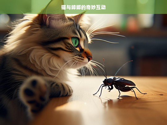 猫与蟑螂的奇妙互动