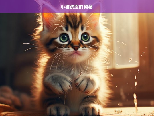 小猫洗脸的奥秘