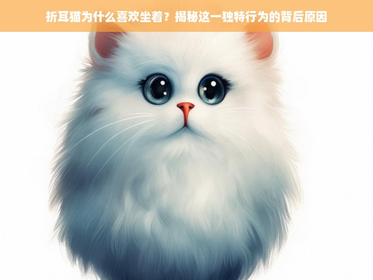 折耳猫为什么喜欢坐着？揭秘这一独特行为的背后原因