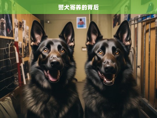 警犬寄养的背后